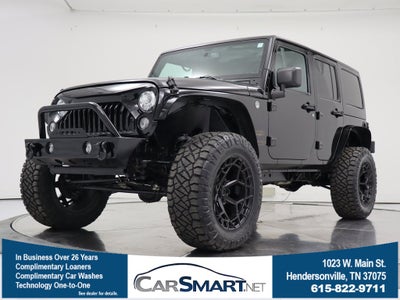 2018 Jeep Wrangler JK Unlimited Sahara 4WD Lifted