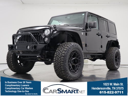 2018 Jeep Wrangler JK Unlimited Sahara 4WD Lifted
