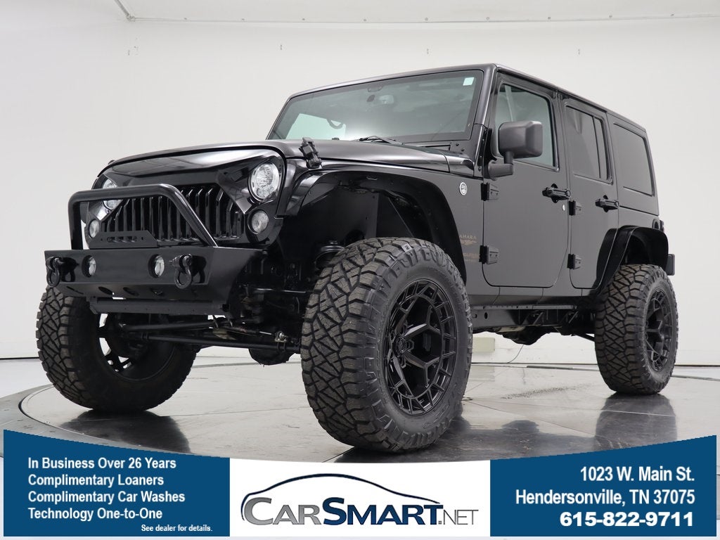 2018 Jeep Wrangler JK Unlimited Sahara 4WD Lifted