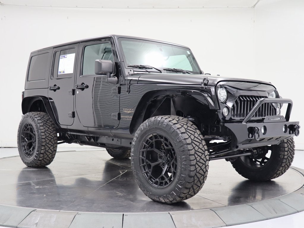 2018 Jeep Wrangler JK Unlimited Sahara 4WD Lifted