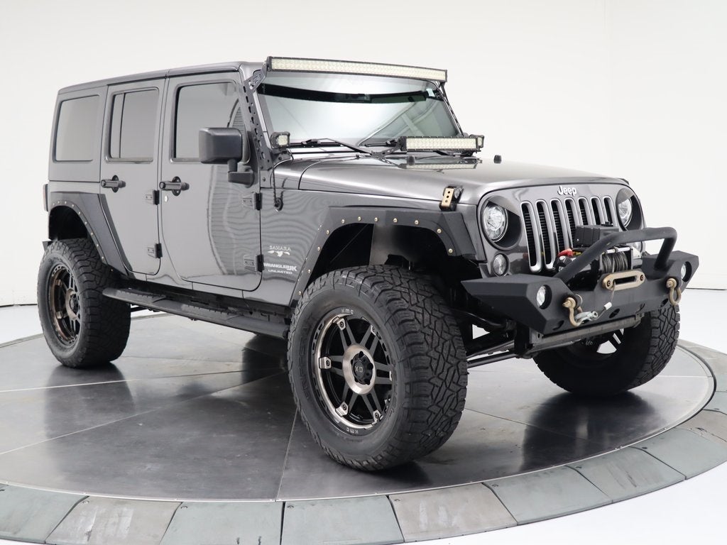 2018 Jeep Wrangler JK Unlimited Sahara 4WD LIFTED