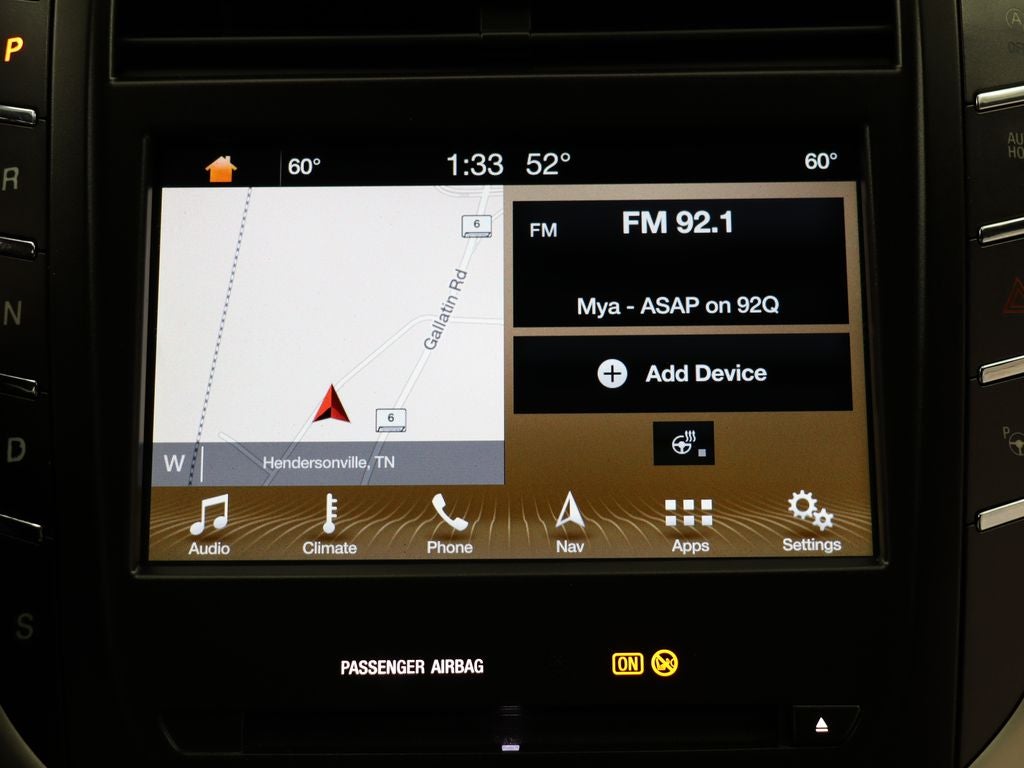 2019 Lincoln MKC Reserve Navigation