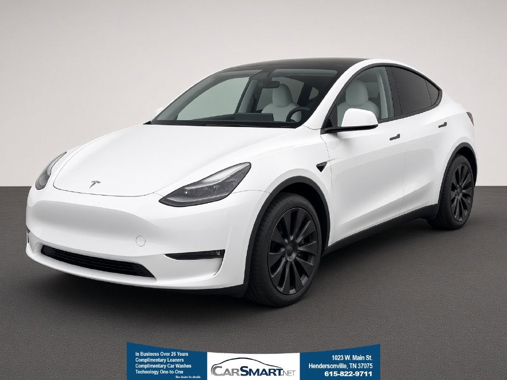 2025 Tesla Model Y Long Range Navigation