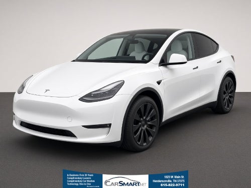 2025 Tesla Model Y Long Range Navigation
