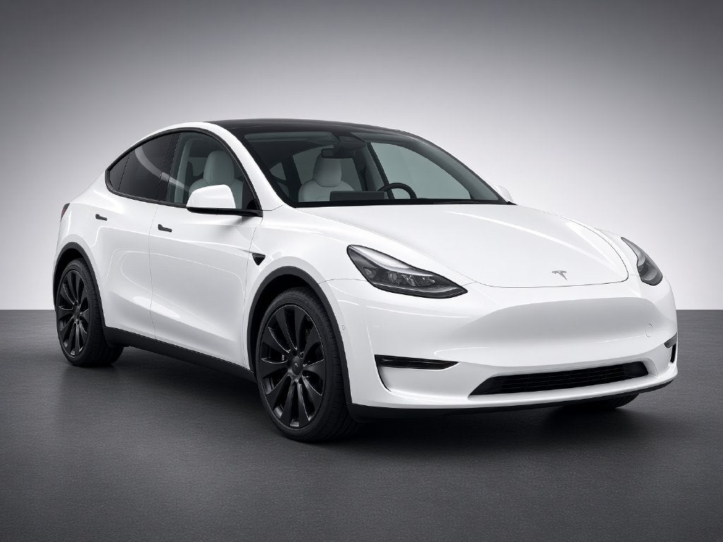 2025 Tesla Model Y Long Range Navigation