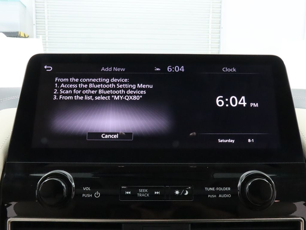2022 INFINITI QX80 LUXE Navigation