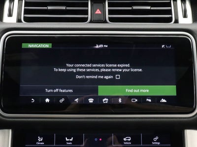 2021 Land Rover Range Rover Base 4WD Navigation