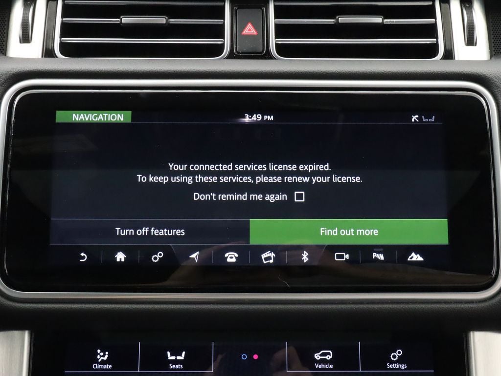2021 Land Rover Range Rover Base 4WD Navigation